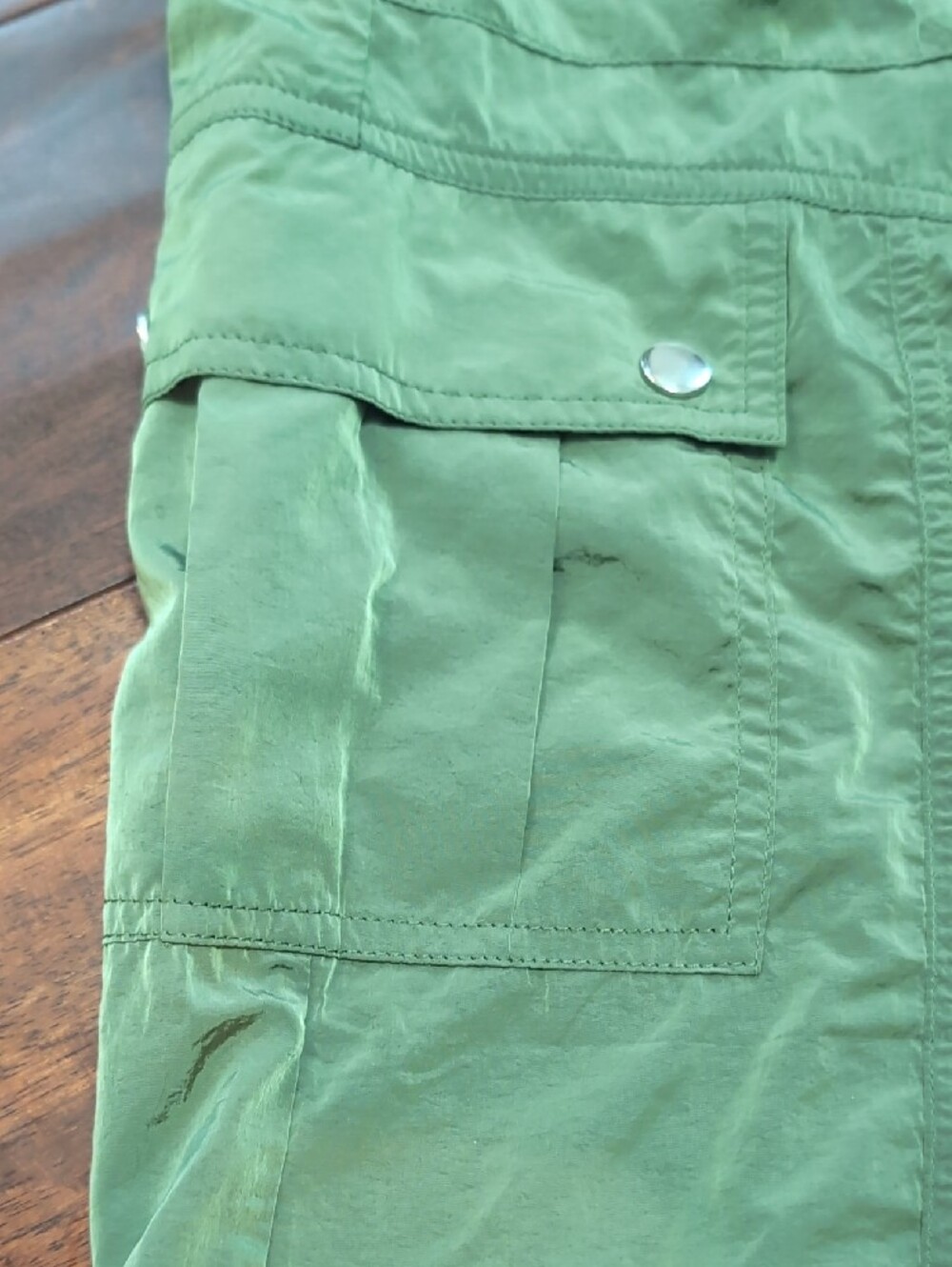 🌸3/$25🌸 Women’s Olive Green Cargo Track Pants - Picture 2 of 7